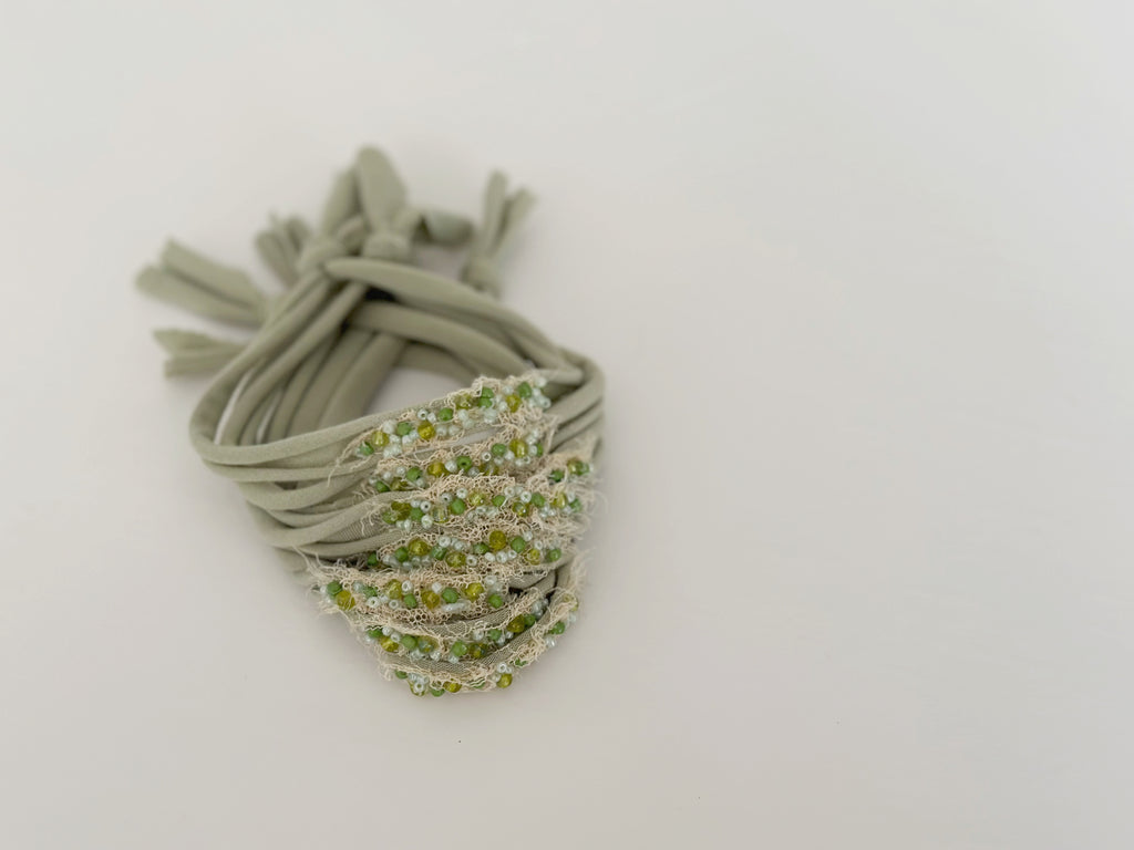 Pistachio Beaded Band