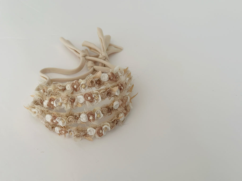 Sandy Clay Neutral Bloom Halo Band