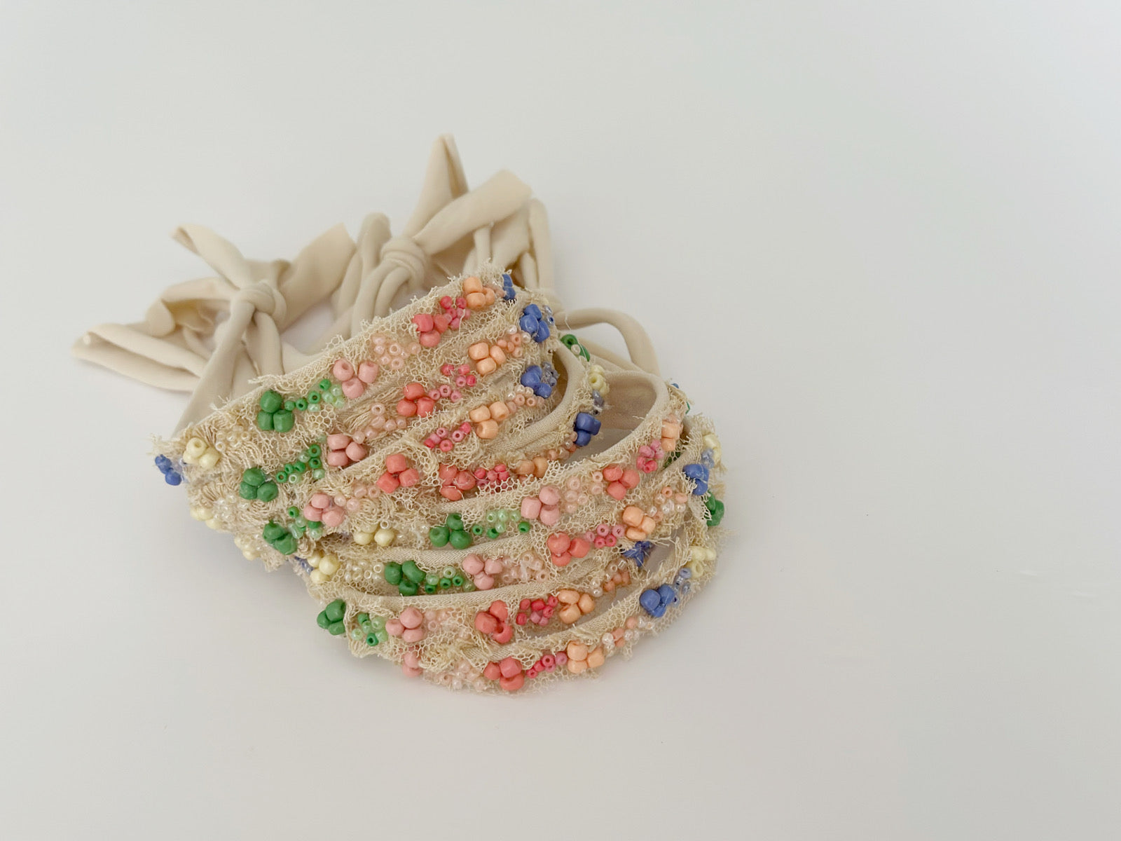 Rainbow Bright Beaded Band