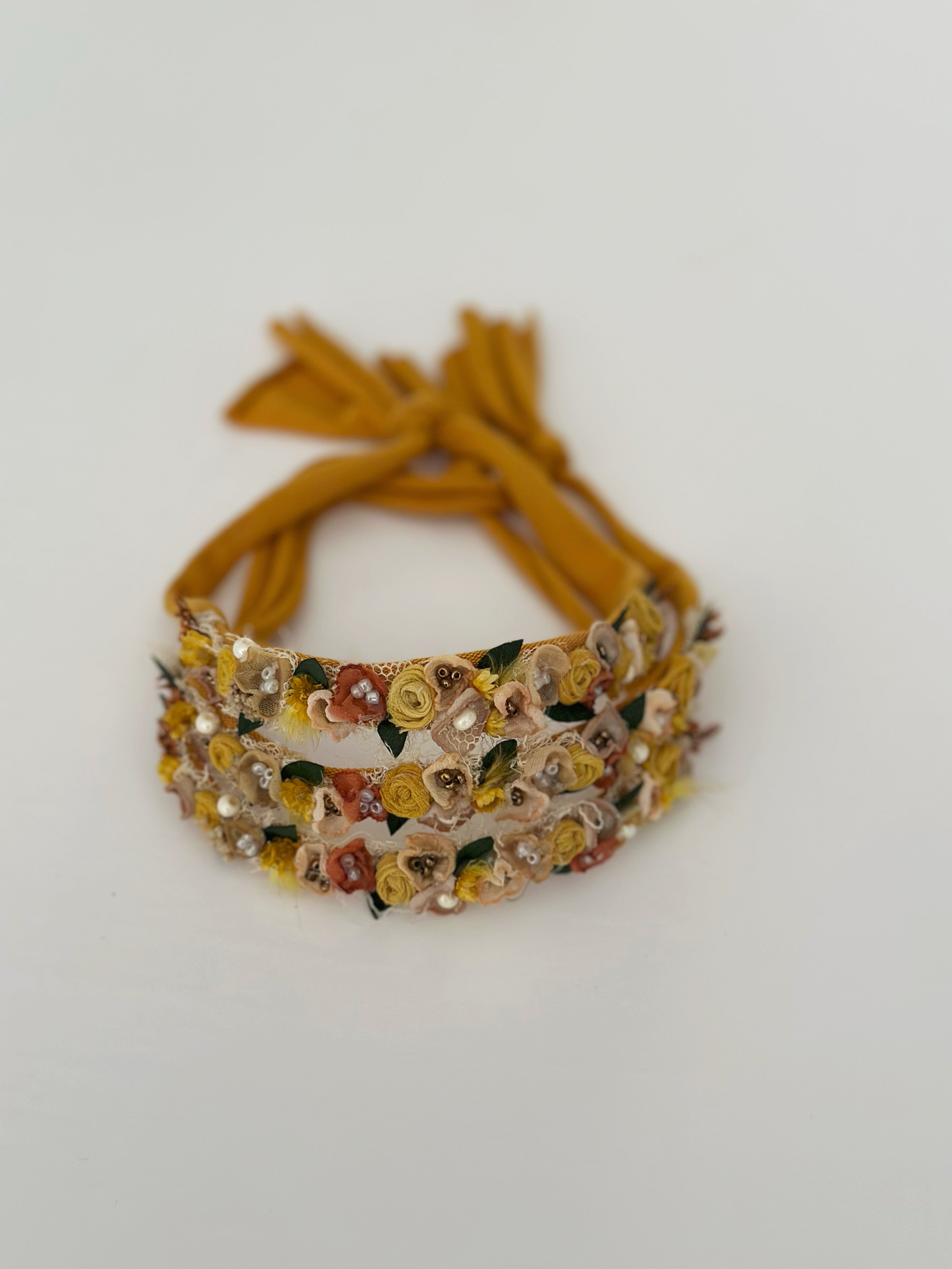 Golden Fall Dainty Bloom Band