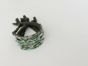 Pine Dottie Beaded Band