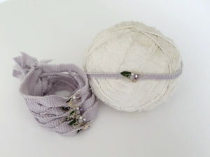 Texture Lavender Dainty Band